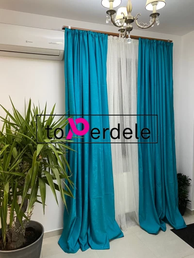 poze Draperie turqouise