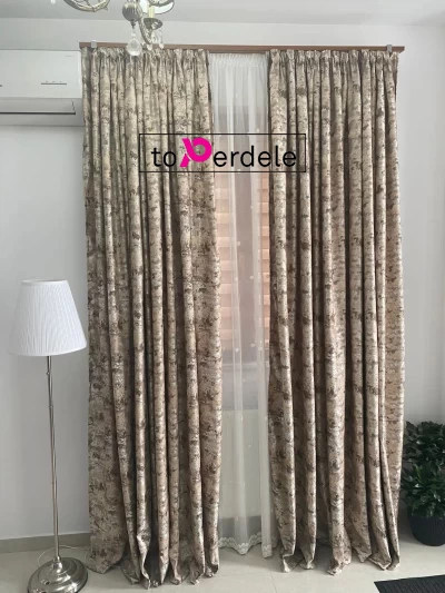poze Draperii tafta model abstract