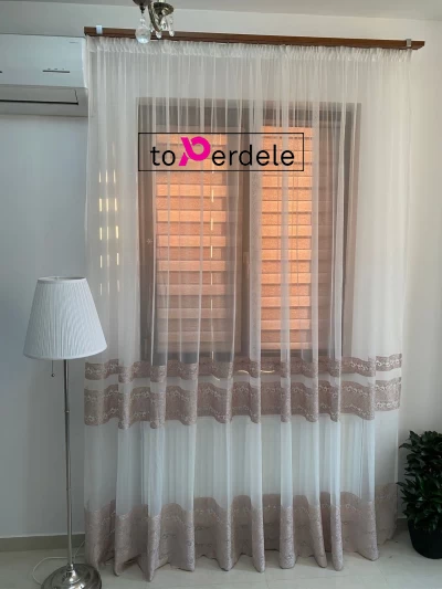 poze Perdea in gama lux roz Pal